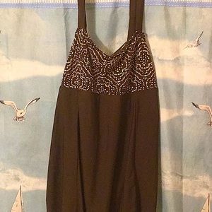 Brown One-Piece Bathing Suit by Avenue Size 20w